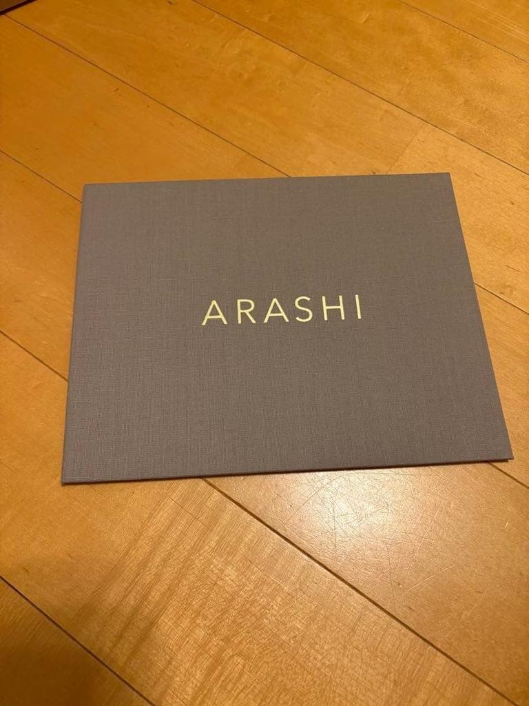 ARASHI Fan Club Limited Photo Album Gray Printed Signatures 2026