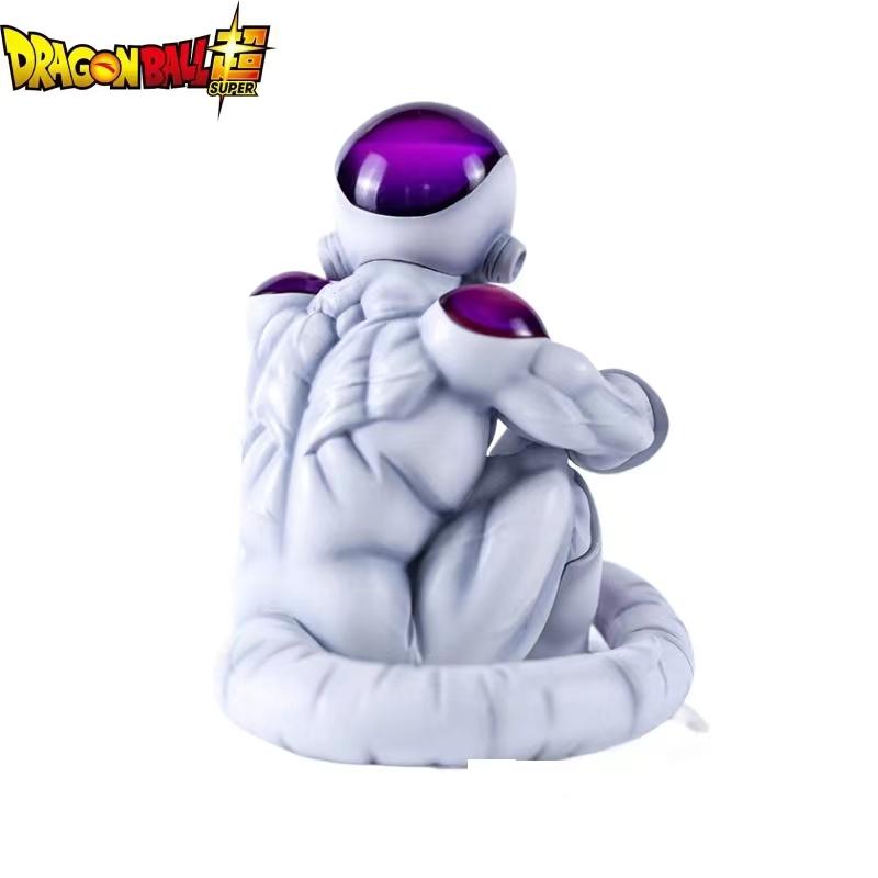 Anime Z Frieza Sitting Position Action Figure PVC Desk Car Ornament Collection Model Doll Toys Gift