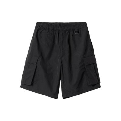 Carhartt WIP SS24 Grayson Pantaloncini Cargo Vestibilità Larga Vita Bassa Regolabili Unisex Nero A241010-89-XX