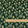 PV Velvet Gold Stamping Fabric for Autumn & Winter - Ideal for Christmas Tree, Plush Snowflake Clothing, Shoes, Hats, Luggage, and Toys.