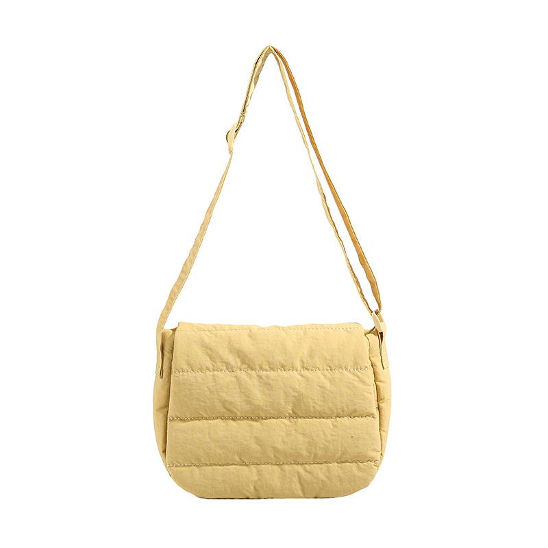 Solid Color Women's Versatile Crossbody Bag - Trendy Small Square with Large Capacity