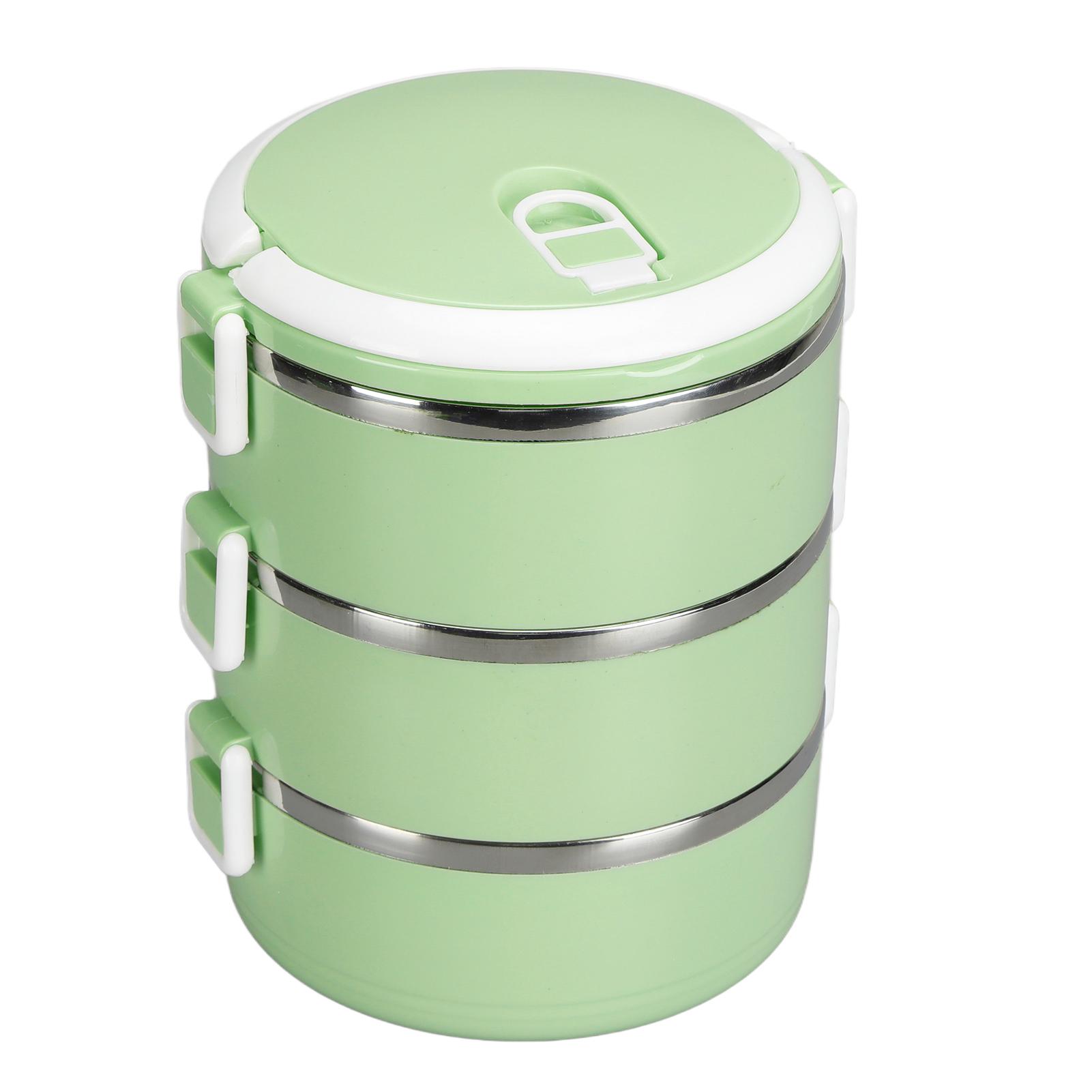 

Портативный ланч-бокс бенто из нержавеющей стали 304, термос-контейнер для ланча, контейнеры для хранения еды для школы, офиса L