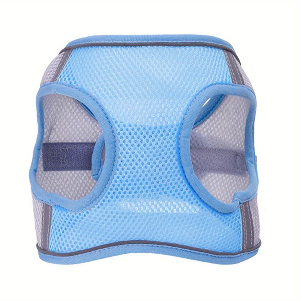 Leash Dog Reflective Soft Mesh Harness Small Medium Breeds Reflective Pets Dogs Accessories Collar Collars Flexi Vests