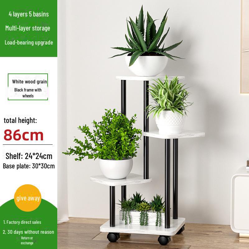 Cross-Border Multi-Layer Indoor Flower Rack for Living Room or Balcony
