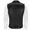 New popular men's leather jacket leather vest men's locomotive jacket PU