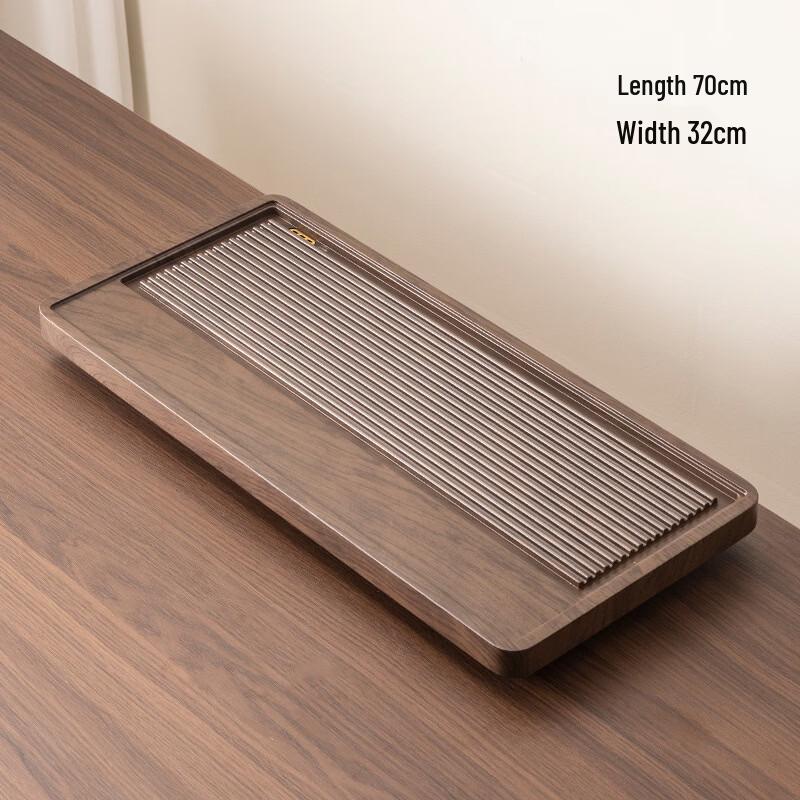 Shuogang Tiangong Walnut Natural Solid Wood Chinese Tea Tray