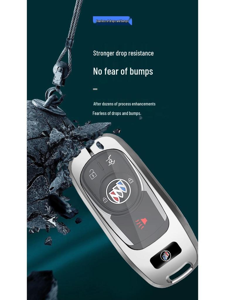 2022 Buick Verano Pro GS Metal Key Shell for Men