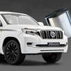 1/18 Toyota Prado Land Cruiser SUV Legierung Automodell Druckguss Metall Spielzeug Geländewagen Automodell Ton und Licht Kindergeschenk