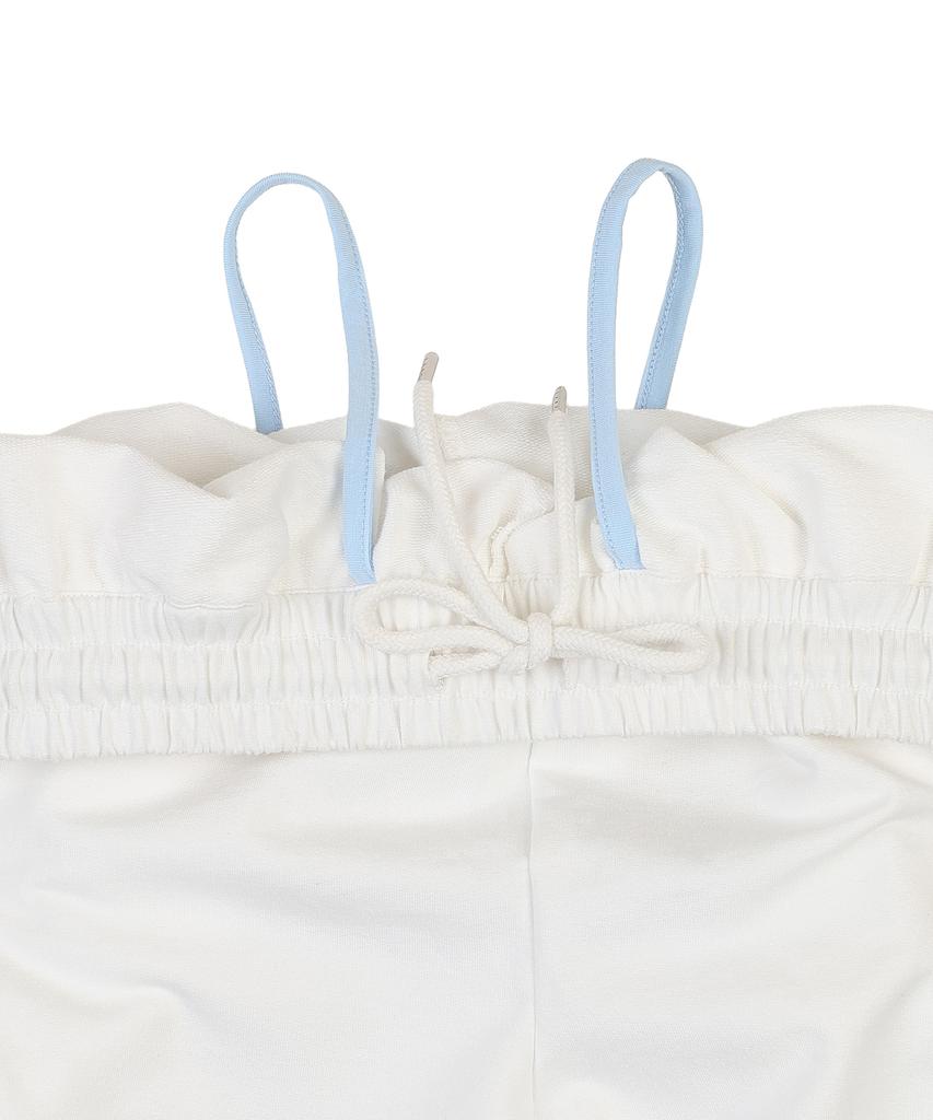 LALAFOX T-Layered Sweatpants White Bs2Wp009