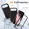 For iPhone 17 Air Case PC+Silicone+EVA 3 in 1 Shockproof Phone Cover