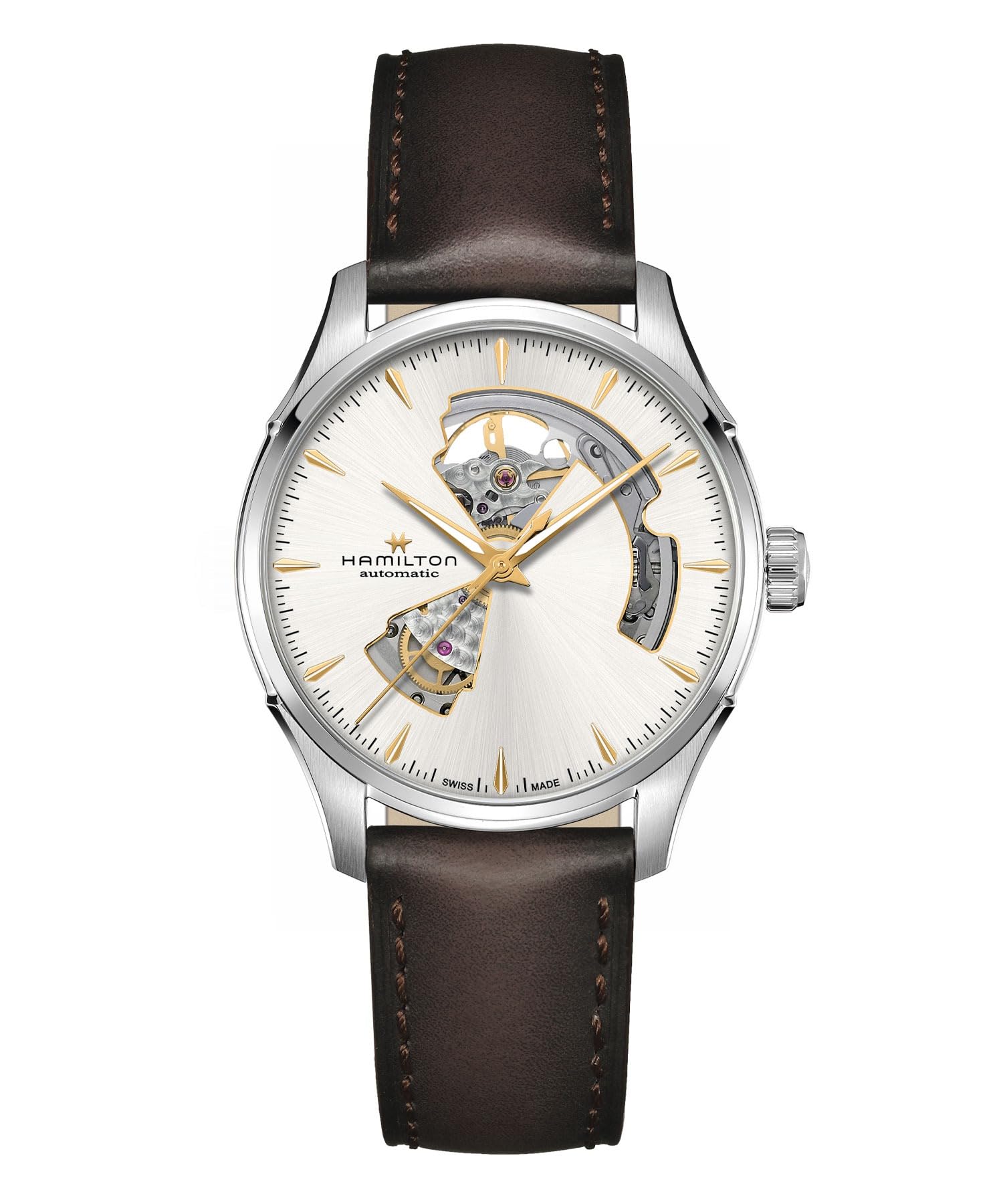 

HAMILTON Watch Regular Warranty Jazzmaster Skeleton Mechanical Automatic Winding H32675551 Gent Imported [Hamilton] [Regular Product]