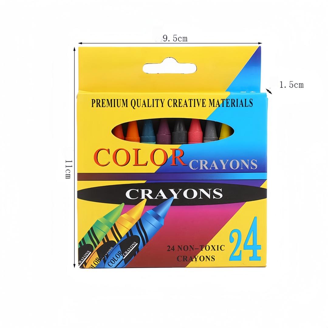 6/8/12/24 шт. Детские художественные принадлежности для рисования: цветные мелки, масляные пастели, непачкающие материалы для детского творчества в детском саду