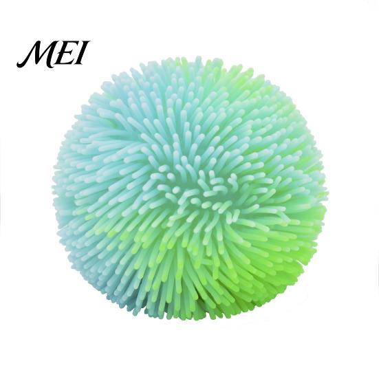 Stress Reduction Gadget Relief Fuzz Ball Toy, TPR Fuzzy Squeeze Fidget Calming Hand Toy Anxiety Relieving Office Desk for Focus Aid, Relaxation 7cm