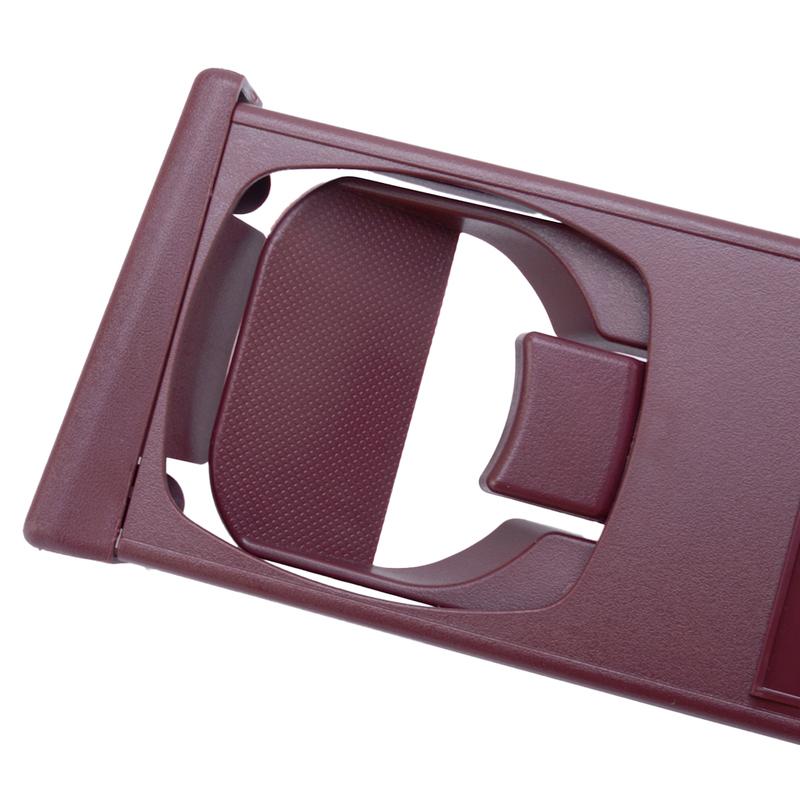 1 Pair Front Dash Cup Holder Trim Red Fit for Toyota Hilux Vigo Fotuner 2005 2006 2007 2008 2009 2010 2011 2012 2013 2014