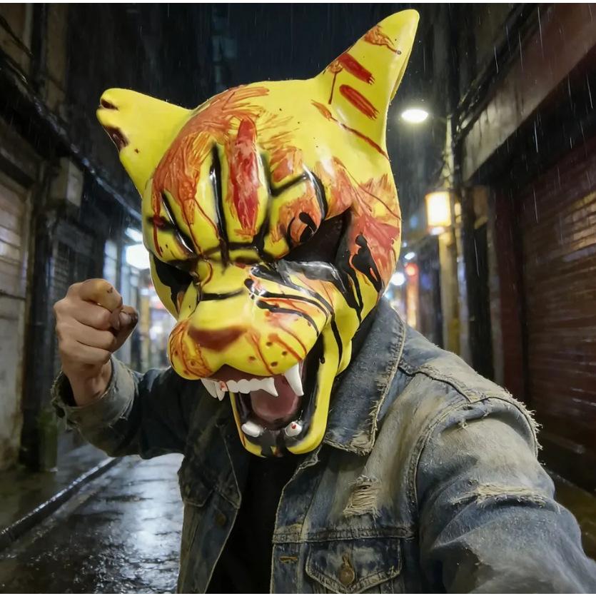 Populaire luiaardmasker hoofddeksel kan worden gelabeld en slaagt voor kwaliteitscontrole met gratis labeling