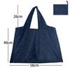 Reusable Grocery Bags Large Washable Shopping Bags Portable Foldable Environmental Friendly Heavy-Duty Handbags