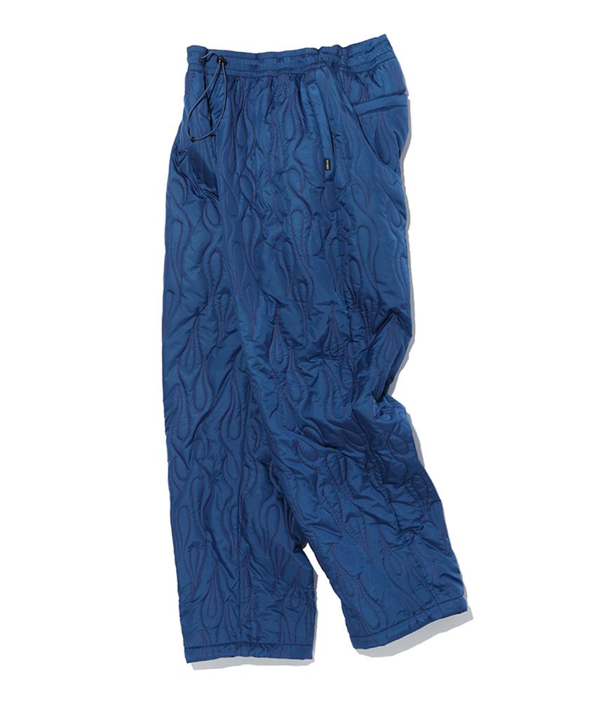 CRITIC Flame Quilting Pants Navy
