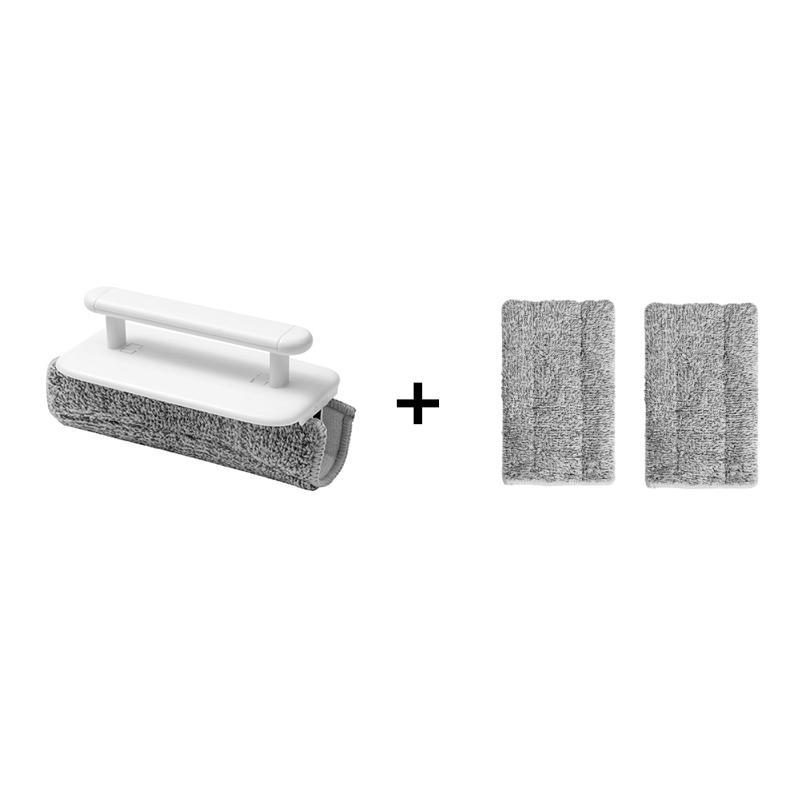 Detachable Window Groove Cleaner Deep Gap Scraper Brush Sill Track Cleaning Tool Squeegee Attachment Multi Surface Corner Brush Hard Reach Cleaner