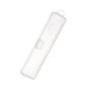 Multifunctional Travel Toothbrush Holder Clear Plastic Cosmetic Organizers Portable Storage Case for Bathroom Use