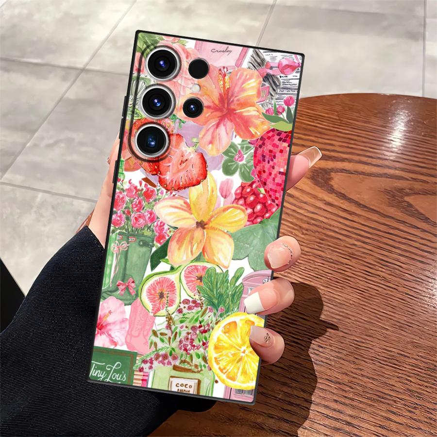 Funda Phone Cover Case for Samsung Galaxy S26 Ultra S21 FE S25 Plus S10 S9 S23 Note 20 8 9 10 S20 Ultra S24 Creative Pattern Art