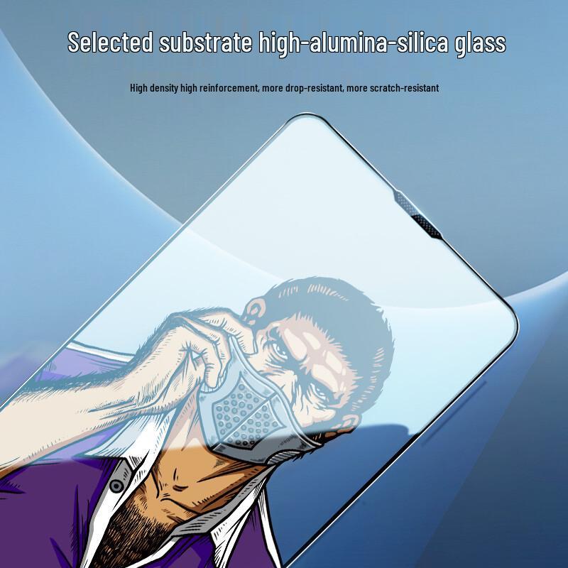 Blue Gorilla Tempered Glass Screen Protector for iPhone 13/13 Pro/14