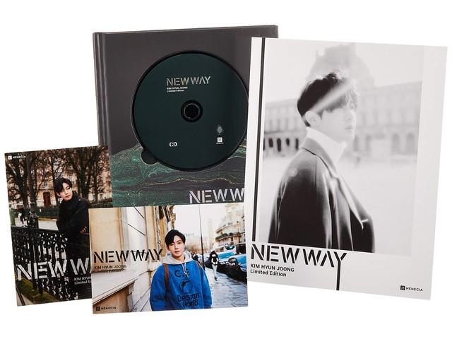 [CD+DVD] NEW WAY Korean Edition with BOOK KIM HYUN JOONG DNME0045 K-Pop