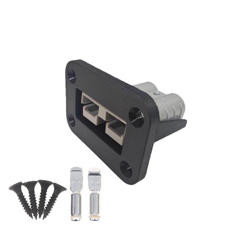 1 Set 600V Quick Plug Car Battery Power Connectors 50A Battery Charging Connector Kit Forklift Wire Cable Connector