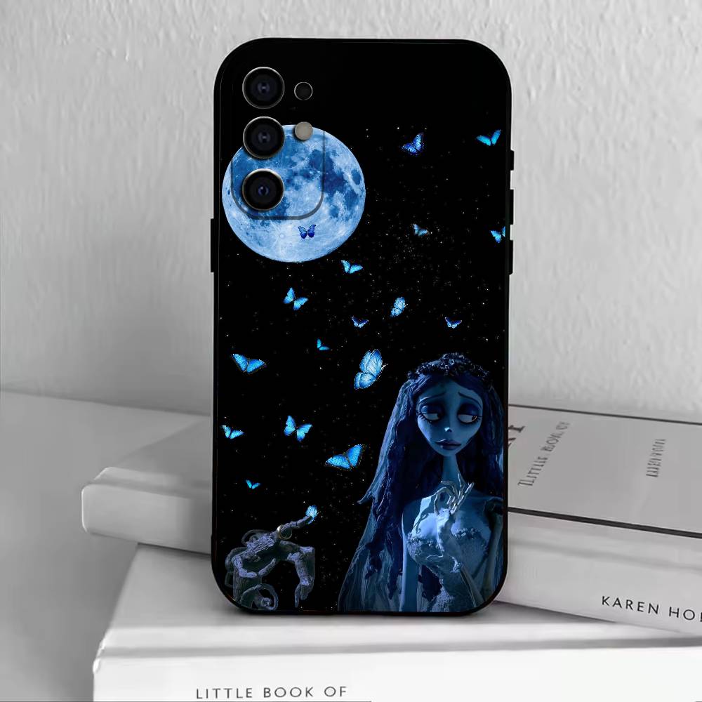 

Corpse Bride-E-Emily Phone Case For Samsung S25,S24,S21,S22,S23,S30,Ultra,S20,Plus,Fe,Soft Silicone Black Cover Samsung S21Ultra