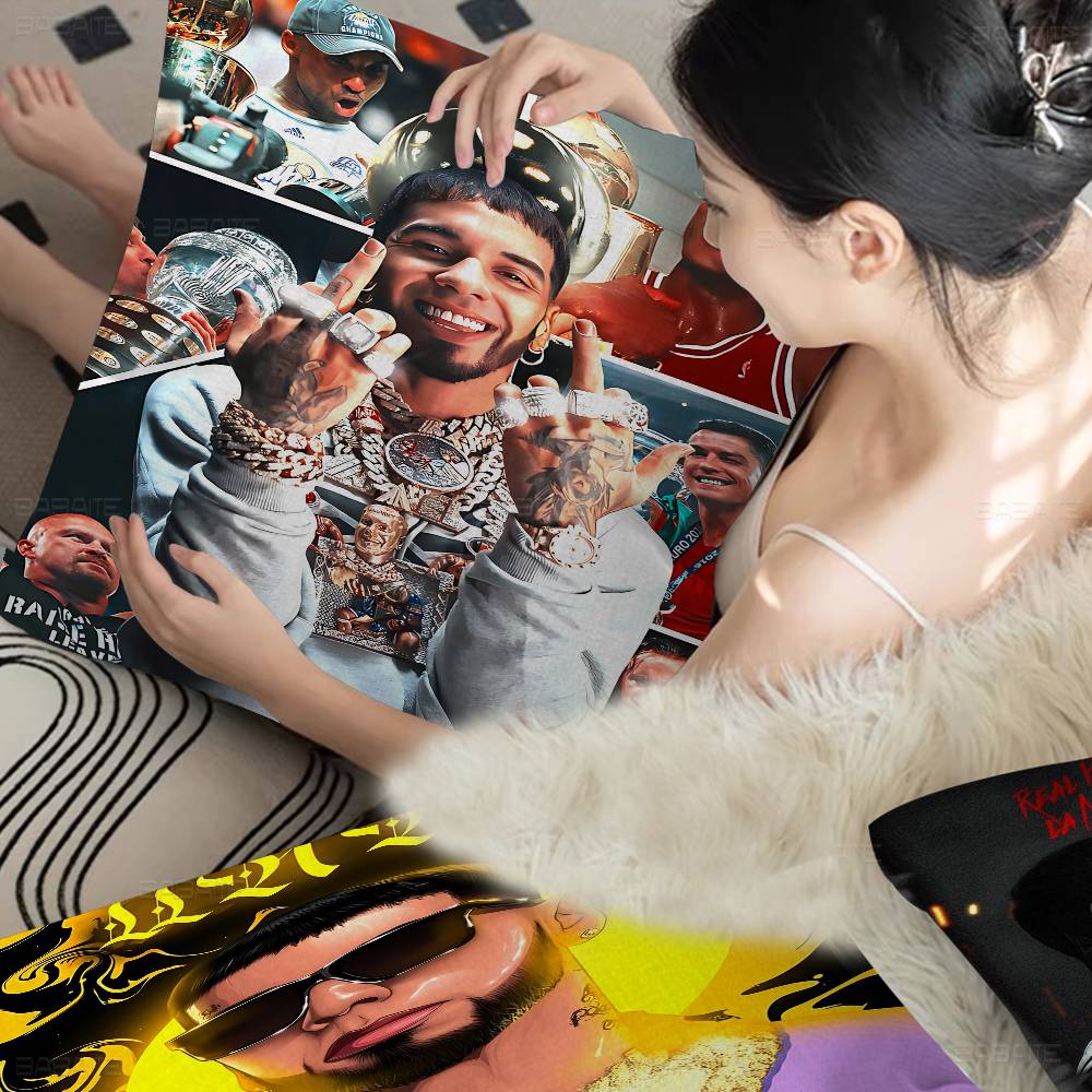 Rapper Real A-Anuel AA 45*45cm Cushion Cover Pillow Cover Decor Pillowcase Home Pillowcase For Couch Pillow