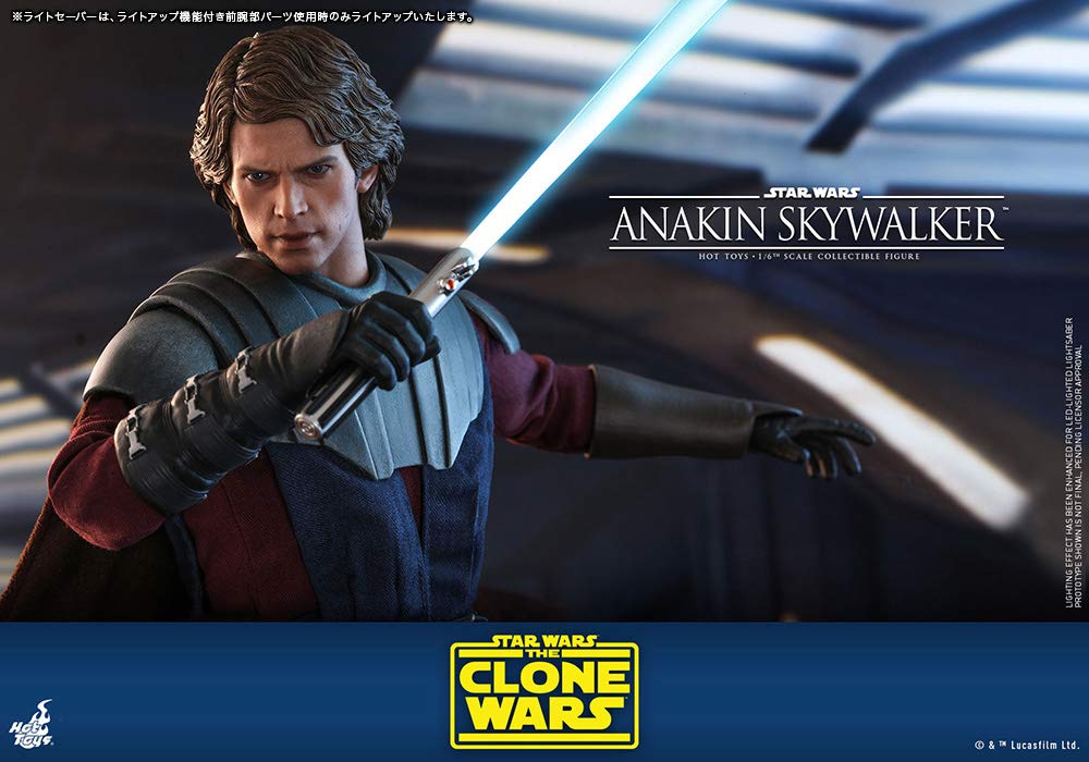 TV Masterpiece Star The Clone Wars Anakin Skywalker Scale Figure Wars 1/6