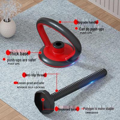 Manico e Base Regolabili per Kettlebell per Allenamenti Fitness Domestici