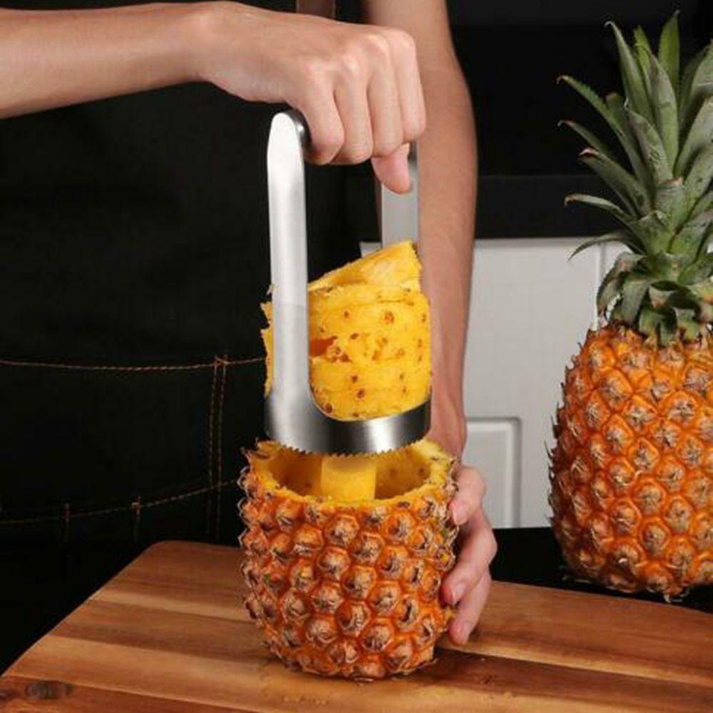 

Safe Fruits Gadget Vegetable Kitchen Tool Peeler Cutter Pineapple Slicer