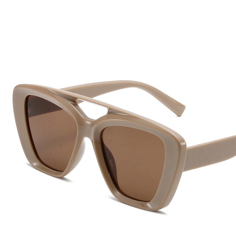 Y2k Big Frame Luxury Brand Designer Oversized Sunglasses Women for Men Vintage Punk Irregular Outdoor Beach Sun Glasses