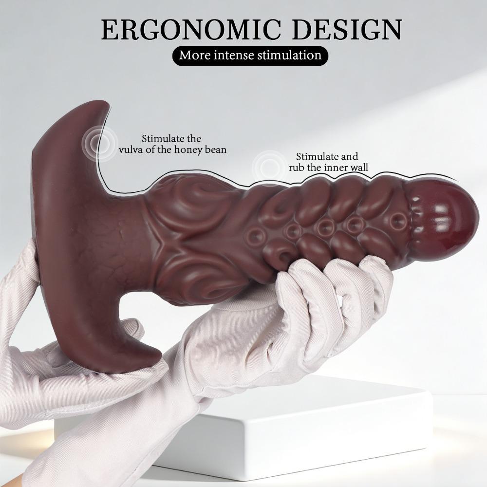 Realistischer Tier-Silikon-Analstecker Unisex Anal-Expander Erwachsenenspielzeug