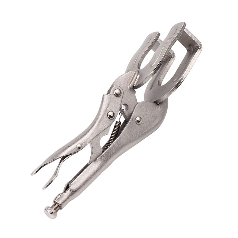 9 Inch Welding Locking Pliers Adjustable U-Shaped Metal Welding Clamp Plier Quick-Lock Release For Easy Removal