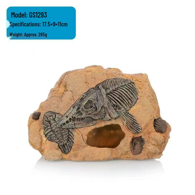 Reptile Sunning & Climbing Platform with Hiding Cave for Turtles, Lizards, Snakes, and Small Pets.