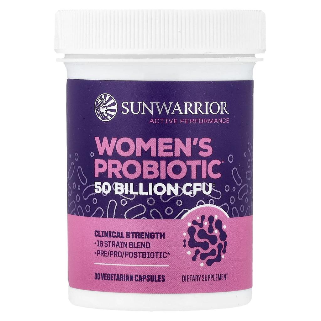 Sunwarrior, Women's Probiotic, 30 Veggie Capsules