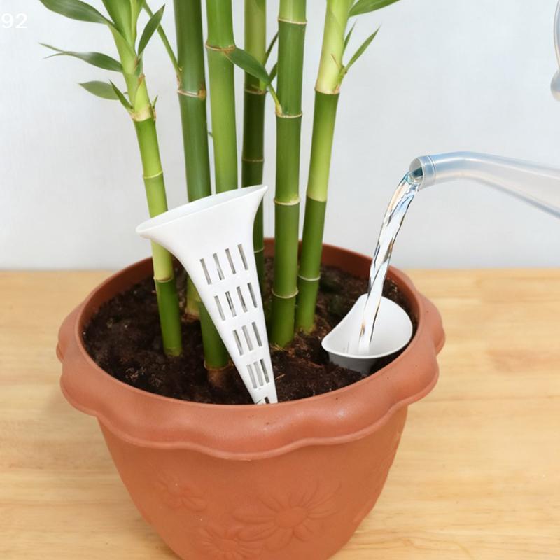 3 Stück Konisches Pflanzen-Atem-Bewässerungsgerät Gitterdichtung Garten Bonsai Unterseite Blumenpflanze Bodenbelüftung Wurzelschutz