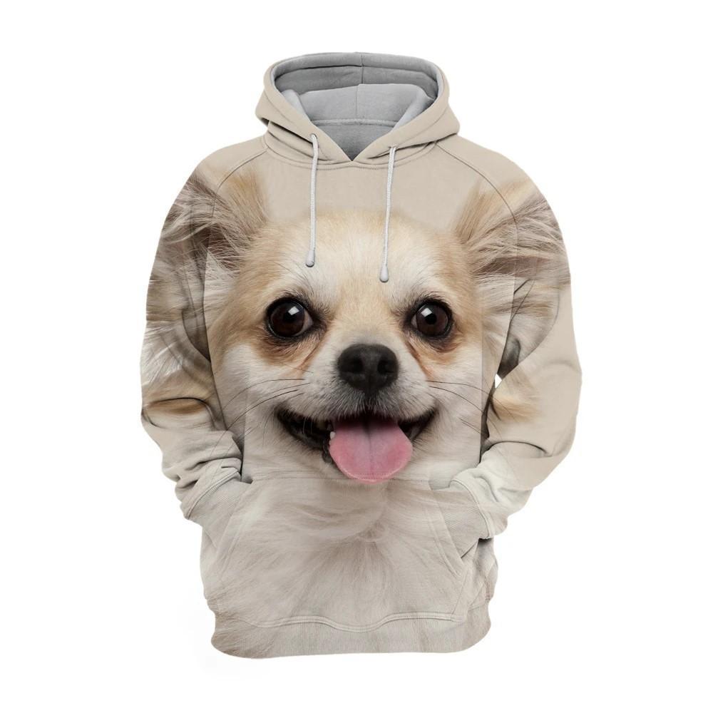Herren 3D-Druck Hund Hoodie Hoodie für Herbst und Winter Ist Modisch, Vielseitig und Bequem Hoodies & Sweatshirts (Herren)