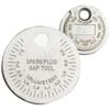 Spark Plug Gap Gauge Measurement Tool Coin-type 0.6-2.4mm Range Measuring  Tool