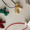 Minimalism Enamel Drip Glaze Colorful Horse Pendant Long Necklace Adjustable Sweater Chain Simple Jewelry Accessory Gifts
