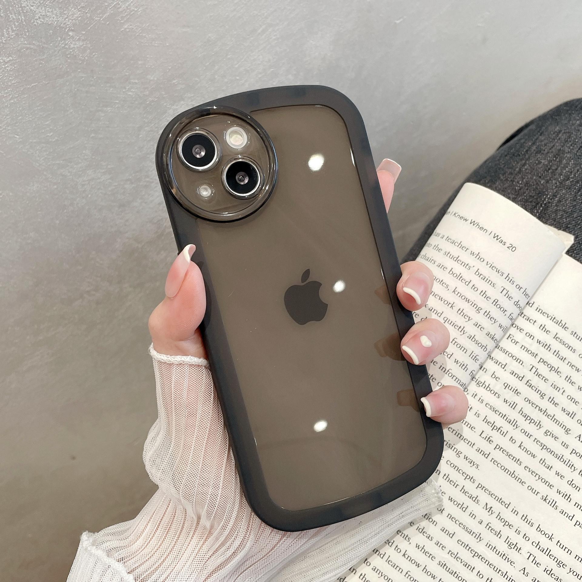 

Applicable To IPhone 16 Large Eyes Mobile Phone Case 14 Apple 15 Promax Protective Case Silicone Transparent Anti-fall iPhoneSE 2022