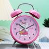 Rabbit Small Alarm Clock To Get Up Artifact Girls Special Students with Cute Primary School Students Cartoon Large Alarm Clock Children's Clock