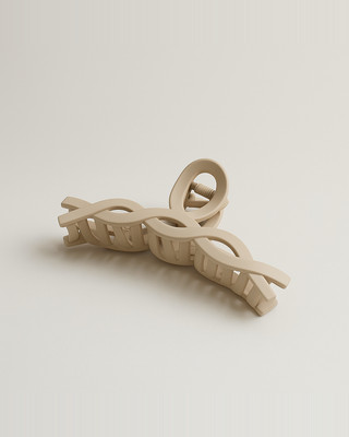 Acryl-Haarspange, elegante einfarbige Haarkrallen, Krabben-Haarspange, Vintage, schlichte Damen-Haar-Accessoires, Pferdeschwanz-Klauenklammer, Krabben