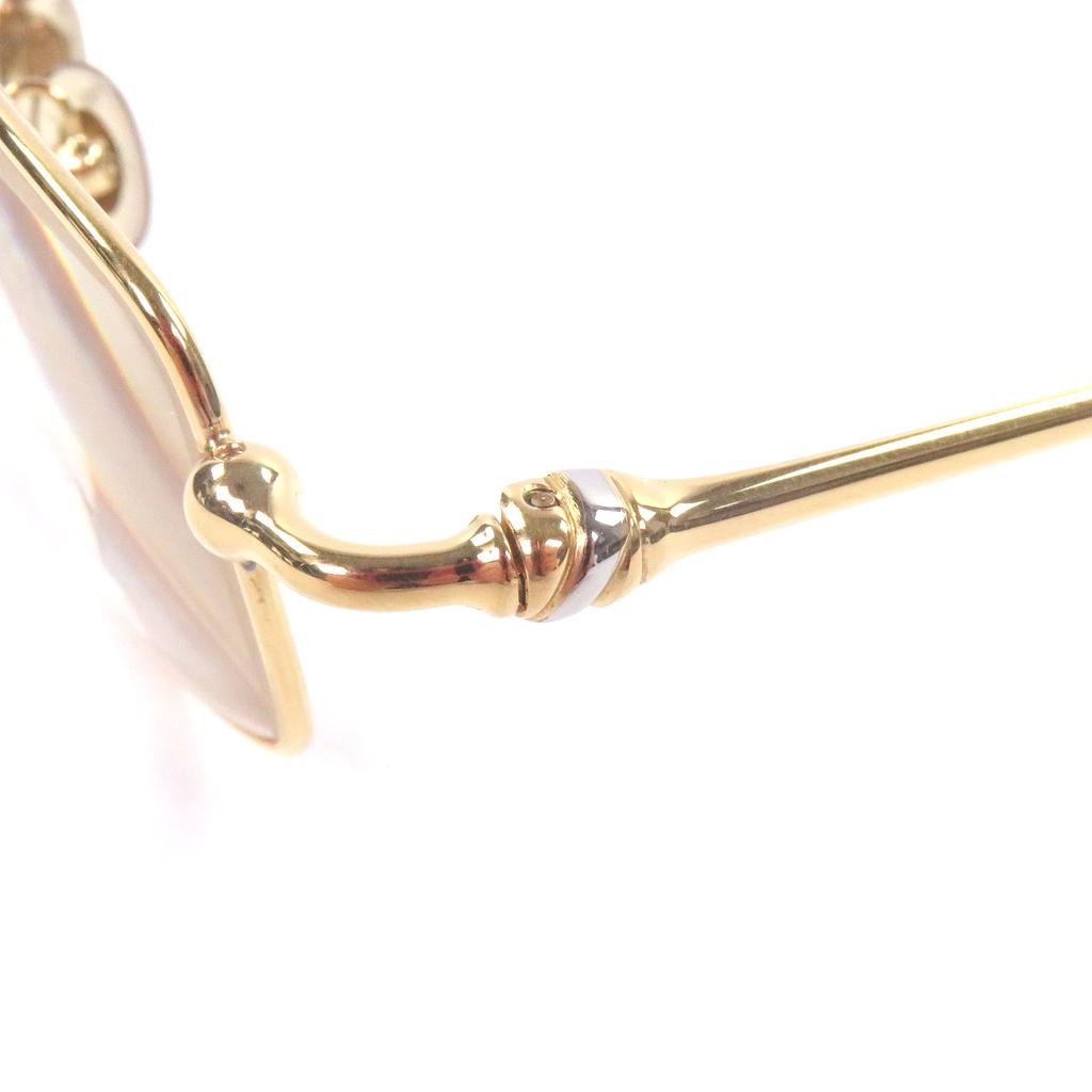 Great Cartier Glasses Trinity Square Frame gold mens Used