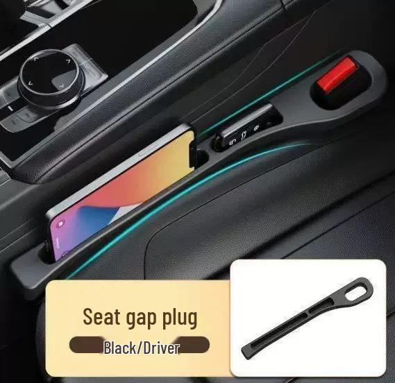 

Car Seat Gap Filler: Leakproof Crevice Strip & Storage Box for Interior Decoration