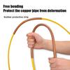 4PCS Copper Pipe Protector Set 1/4in 3/8in 1/2in 5/8in PE Plastic Pipe Bending Tool for HVAC Air Conditioning Refrigerator