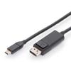 USB Type-C To HDMI Cable - DIGITUS - 2m - 4K/2K - 60 Hz - Ferrite Filter