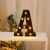 Cross-border Hot-Selling Black LED Letter Lamp for Proposal, Festival Decoration, and Ambiance Arrangement