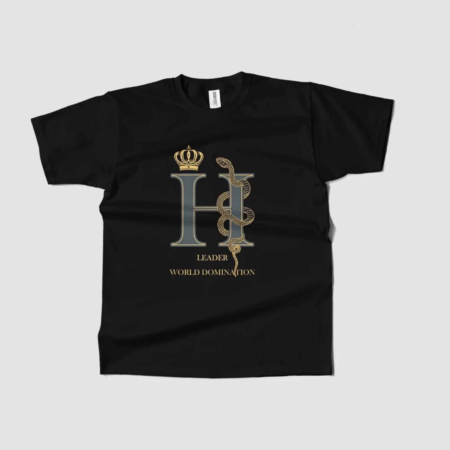 

Women s T-Shirt with Crown Emblem Casual summer spring Trendy 2025 Fast Ship Comfortable Fit S чёрный